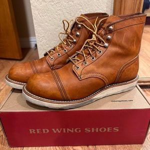 Red Wing Iron Ranger Leather Boots